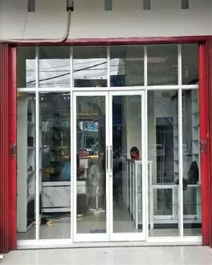 partisi kaca ruko 2 daun1