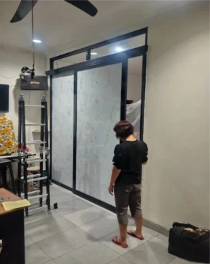 pintu sliding sekat kamar acp